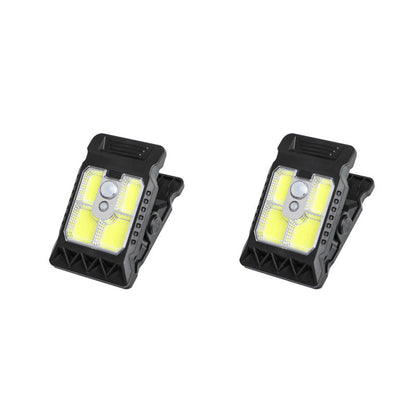 LumiClip™ – Lampe Solaire à Clip avec Détecteur de Mouvement