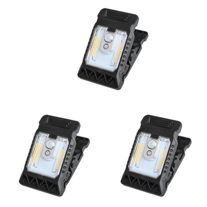 LumiClip™ – Lampe Solaire à Clip avec Détecteur de Mouvement