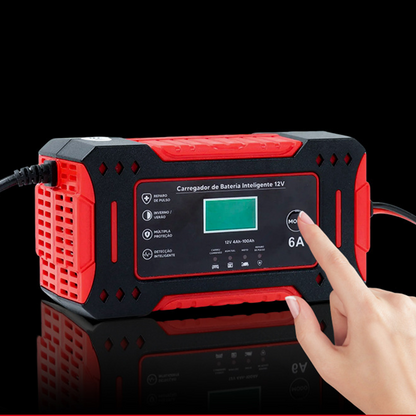 Voltarys™ - Chargeur Intelligent de Batterie Auto & Moto – Compact, sûr et polyvalent