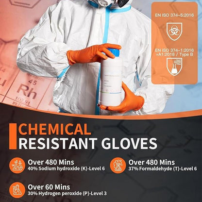 Duraglove™ – Gants Résistants aux Produits Chimiques et à l’Usure | 30 pièces