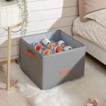 Chaussibox™ – L’Organisateur de Chaussures Pliable et Gain de Place
