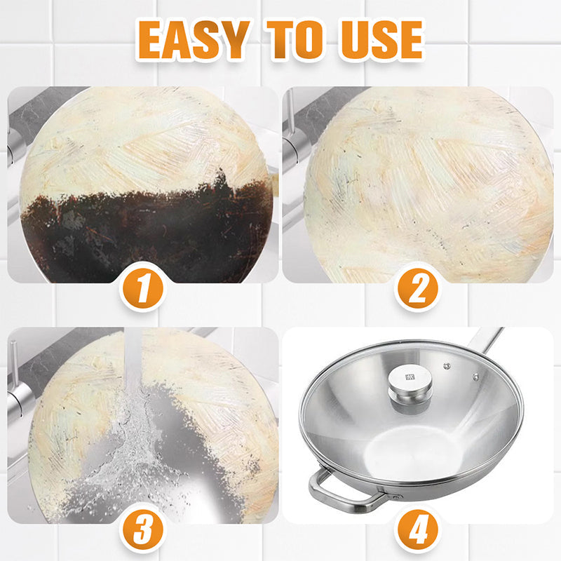 PureSklenza™ – Pâte Nettoyante Douce & Efficace pour Ustensiles de Cuisine | 1+1 GRATUIT