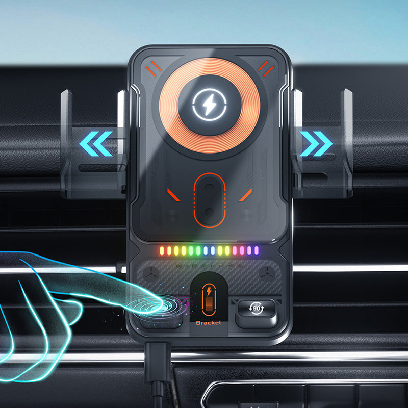 Auronex™ SmartDrive 2-en-1 Support Auto avec Chargeur Sans Fil