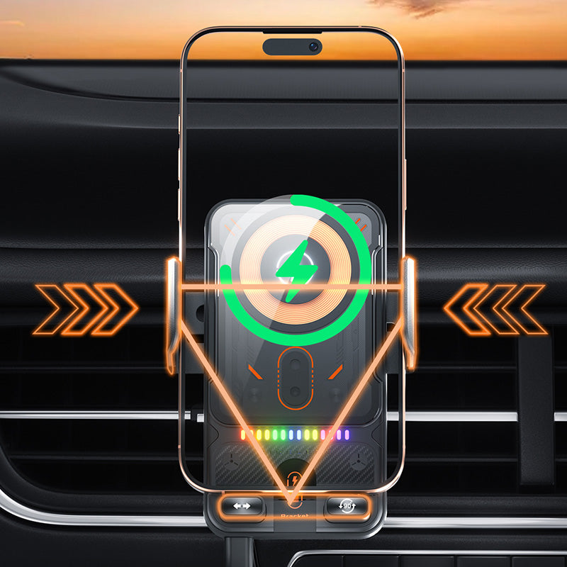 Auronex™ SmartDrive 2-en-1 Support Auto avec Chargeur Sans Fil