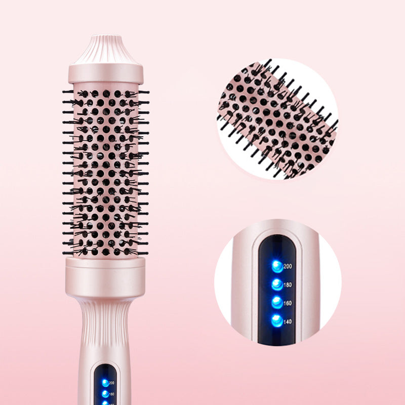 Volyra™ - Brosse Chauffante Volume & Lissage 2-en-1