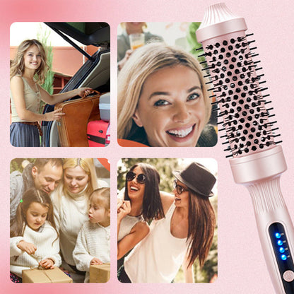 Volyra™ - Brosse Chauffante Volume & Lissage 2-en-1