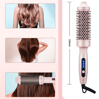 Volyra™ - Brosse Chauffante Volume & Lissage 2-en-1