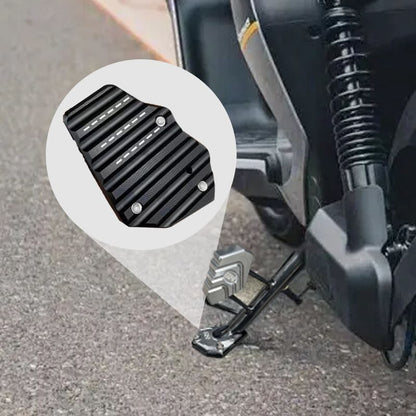 MotoGrip™ – Plaque de Béquille Antidérapante pour Moto