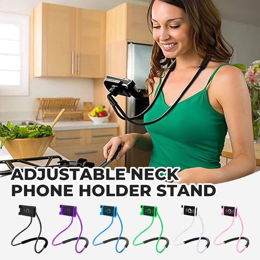 FlexiView™ – Support de Téléphone Ajustable pour le Cou