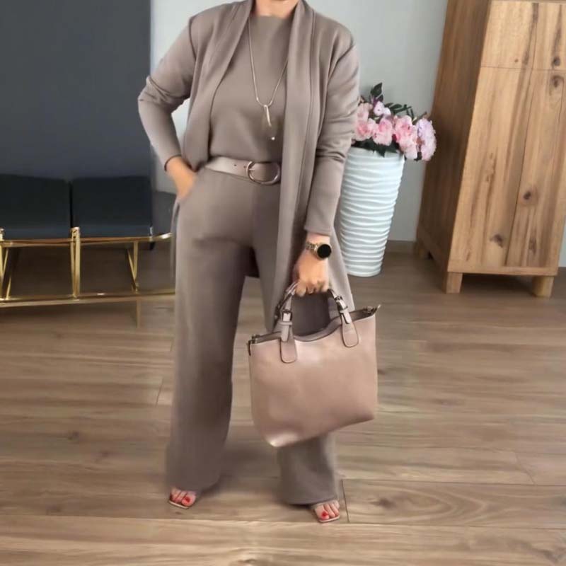 Allure - L'ensemble 3 pièces Y2K pour un style travail-chic