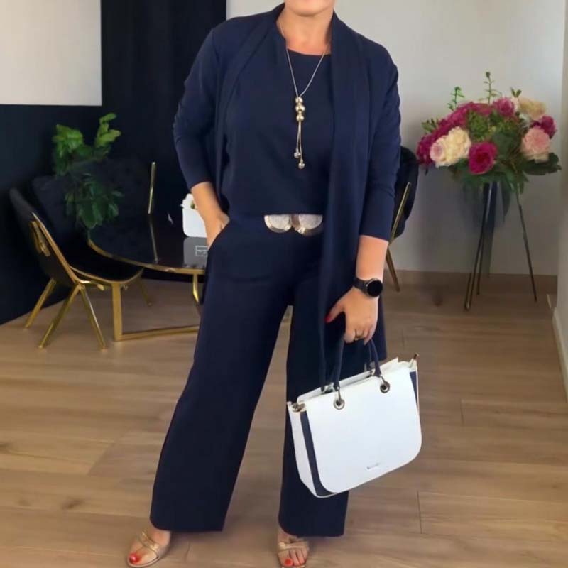 Allure - L'ensemble 3 pièces Y2K pour un style travail-chic