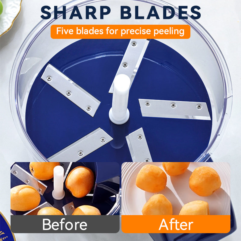 Novapela™ – Éplucheur électrique rechargeable pour fruits et légumes