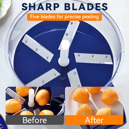 Novapela™ – Éplucheur électrique rechargeable pour fruits et légumes