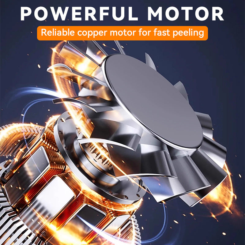 Novapela™ – Éplucheur électrique rechargeable pour fruits et légumes