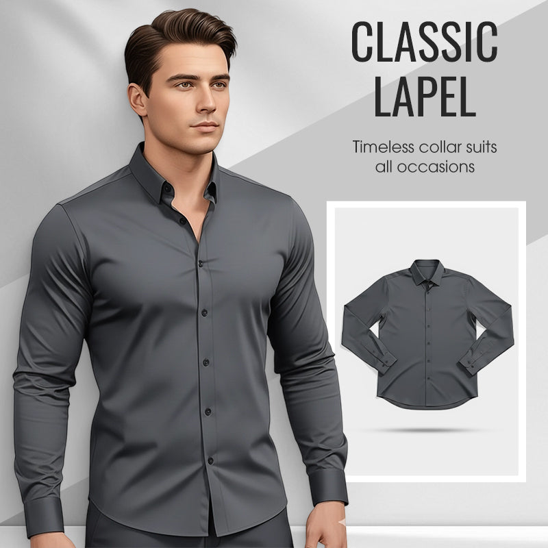 Averin™ – Chemise intemporelle pour homme, alliant classe et confort