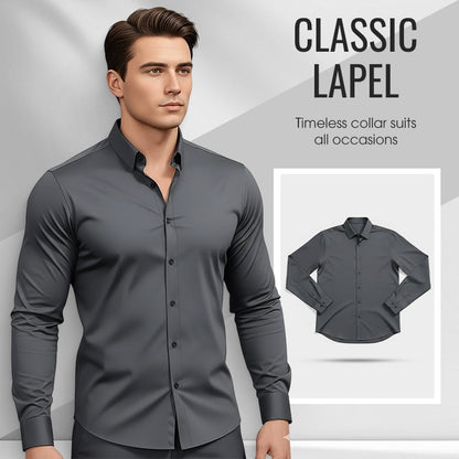 Averin™ – Chemise intemporelle pour homme, alliant classe et confort