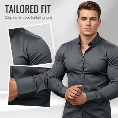 Averin™ – Chemise intemporelle pour homme, alliant classe et confort