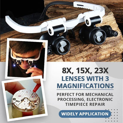 Optivéra™ | Loupe Frontale LED