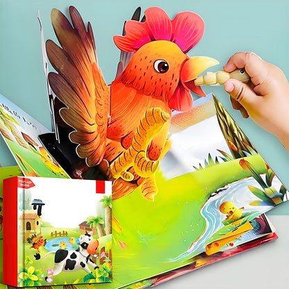 Livre 3D Pop-Up Animéo™ – L’apprentissage devient une aventure !