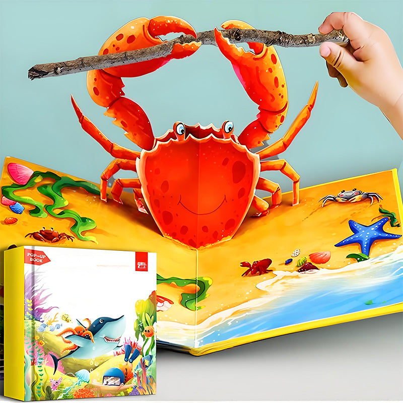 Livre 3D Pop-Up Animéo™ – L’apprentissage devient une aventure !
