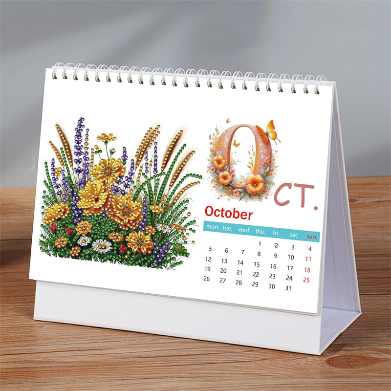SparkVista™ Calendrier de bureau DIY en diamant
