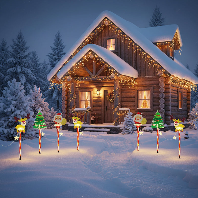 LumaFête™ – Lumières de Jardin Festives à Éclat Doux
