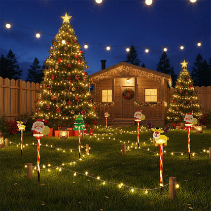 LumaFête™ – Lumières de Jardin Festives à Éclat Doux