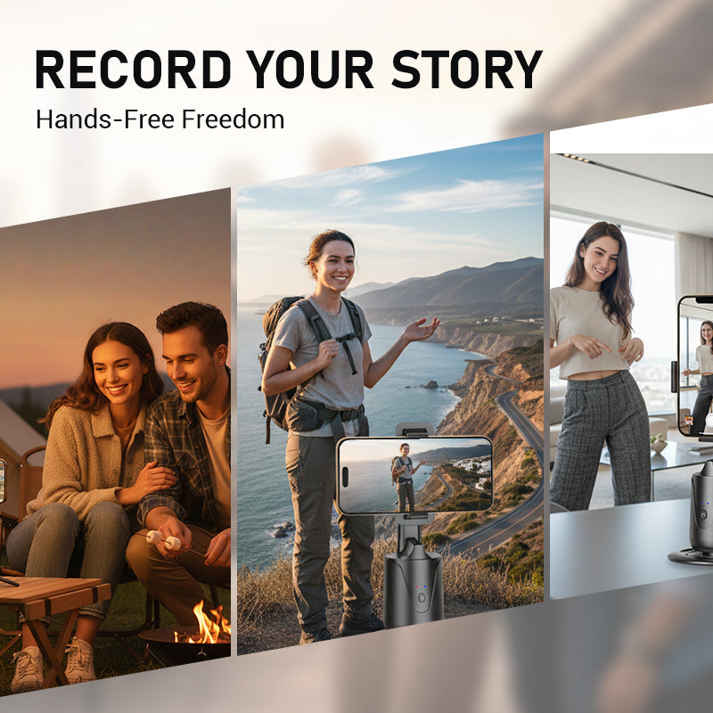 PivotEase™ – Support Téléphone Intelligent à Suivi Automatique 360°