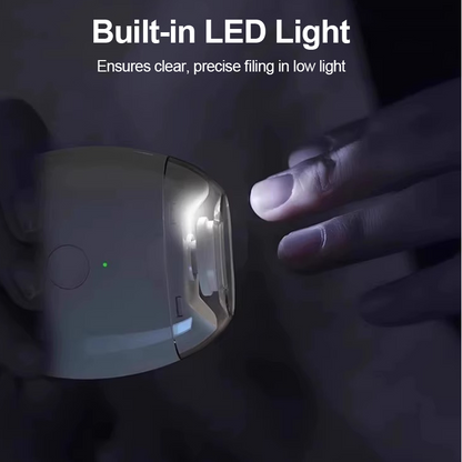 LumiNailEase™ – Limeuse Électrique Douce & Précise