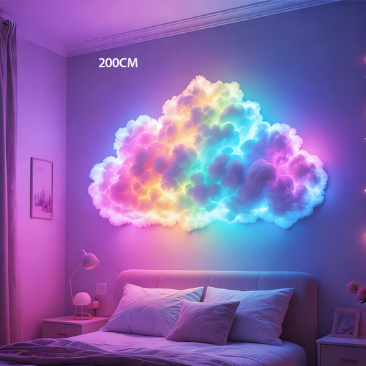 LumiCéra™ – Lampe Nuage DIY Multicolore