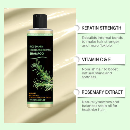 Shampoo HerbaSilk™ – Soin naturel pour des cheveux plus forts et plus fournis | 1+1 GRATUIT