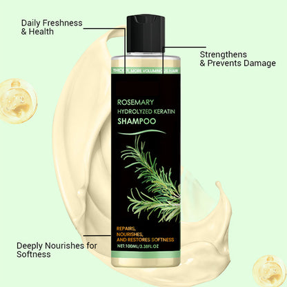 Shampoo HerbaSilk™ – Soin naturel pour des cheveux plus forts et plus fournis | 1+1 GRATUIT