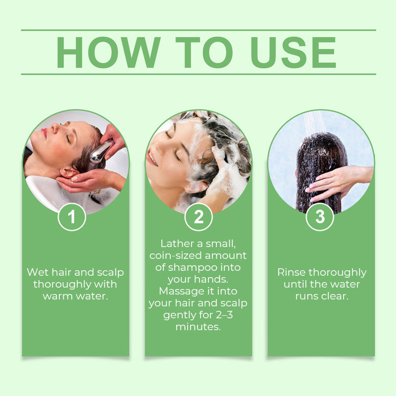 Shampoo HerbaSilk™ – Soin naturel pour des cheveux plus forts et plus fournis | 1+1 GRATUIT