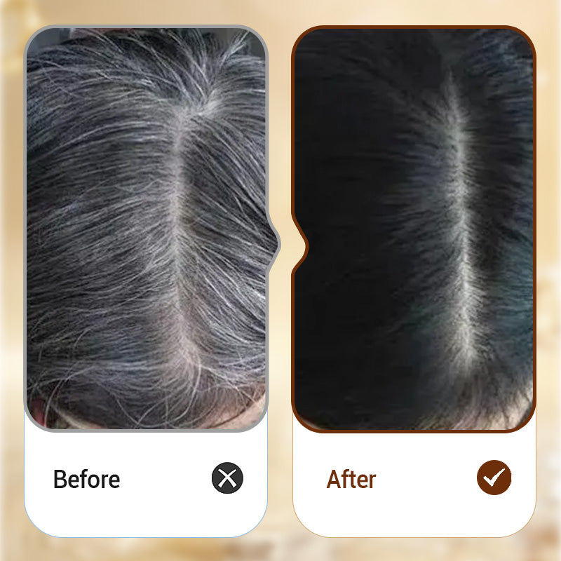 NATURÉOPEIGNE™ | Coloration Instantanée 2-en-1 avec Peigne Intégré | 1+1 GRATUIT