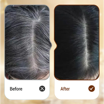 NATURÉOPEIGNE™ | Coloration Instantanée 2-en-1 avec Peigne Intégré | 1+1 GRATUIT
