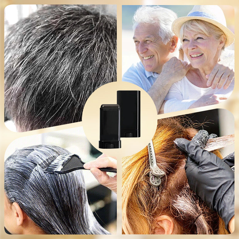 NATURÉOPEIGNE™ | Coloration Instantanée 2-en-1 avec Peigne Intégré | 1+1 GRATUIT