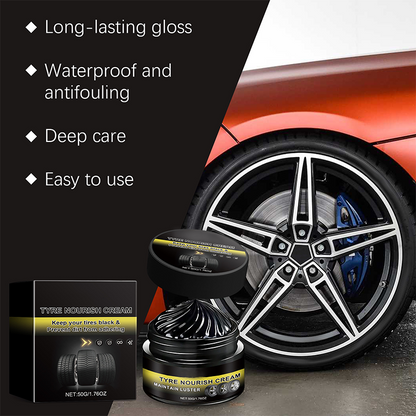 Noirvance™ - Cire Pneus – Finition Noire & Protection Durable | 1+1 GRATUIT