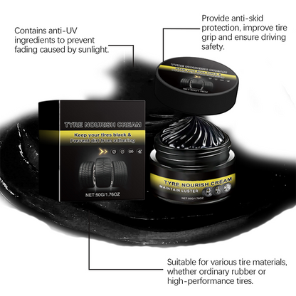 Noirvance™ - Cire Pneus – Finition Noire & Protection Durable | 1+1 GRATUIT