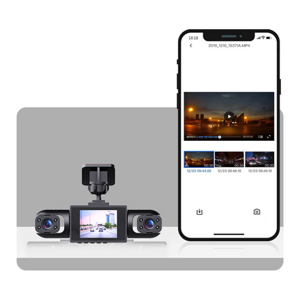 Novyra™ VisionDrive 360 – Caméra embarquée multi-angles HD