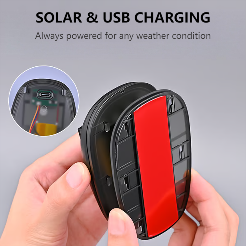 Solvexia™ - Éclairage de Toit Intelligent Solaire pour Véhicule