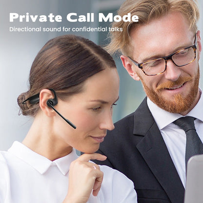 AeroCall™ | Casque Bluetooth Oreille Ouverte avec Micro Anti-Bruit