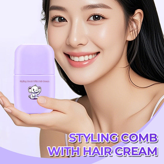 StyleMate™ – Peigne Coiffant avec Crème Intégrée | 1+1 GRATUIT
