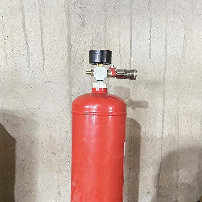 AeroLock™ Adaptateur de Valve pour Réservoir d’Air avec Manomètre