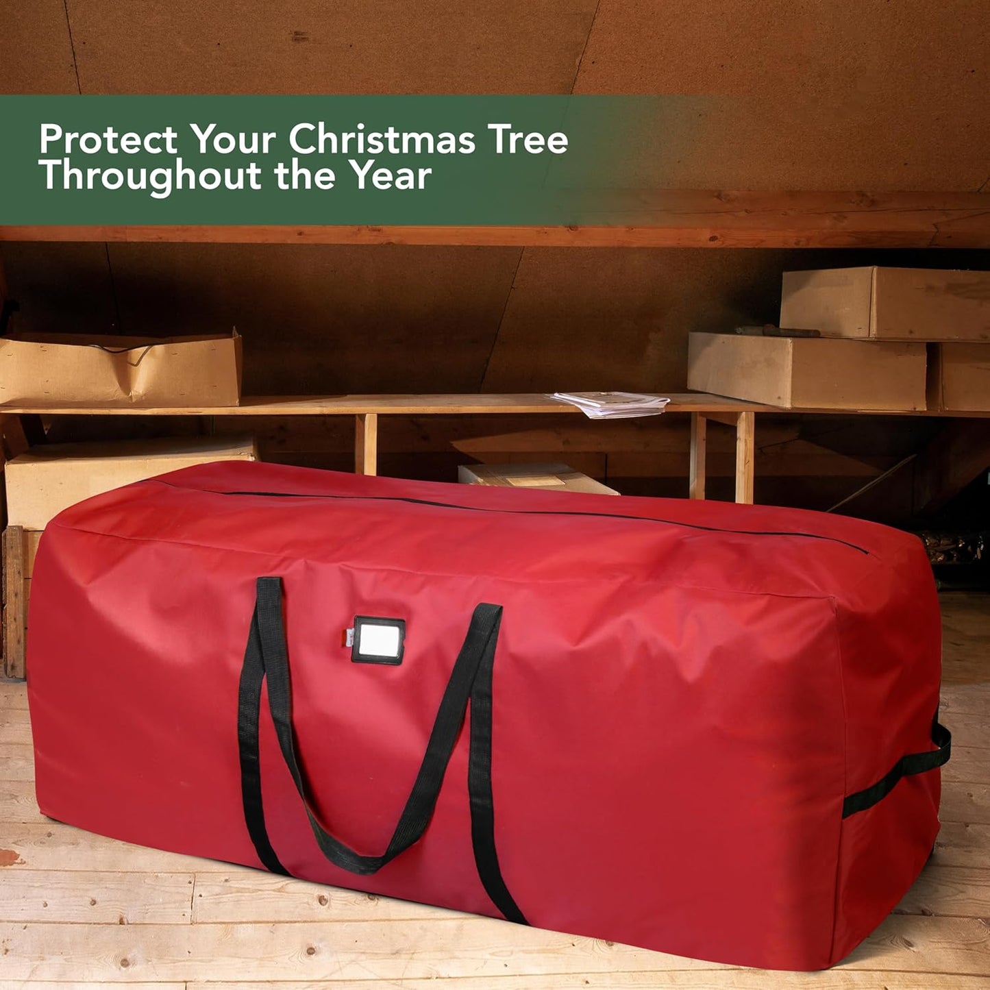 EverStore™ Sac de rangement pour sapin de Noël – spacieux, étanche et durable