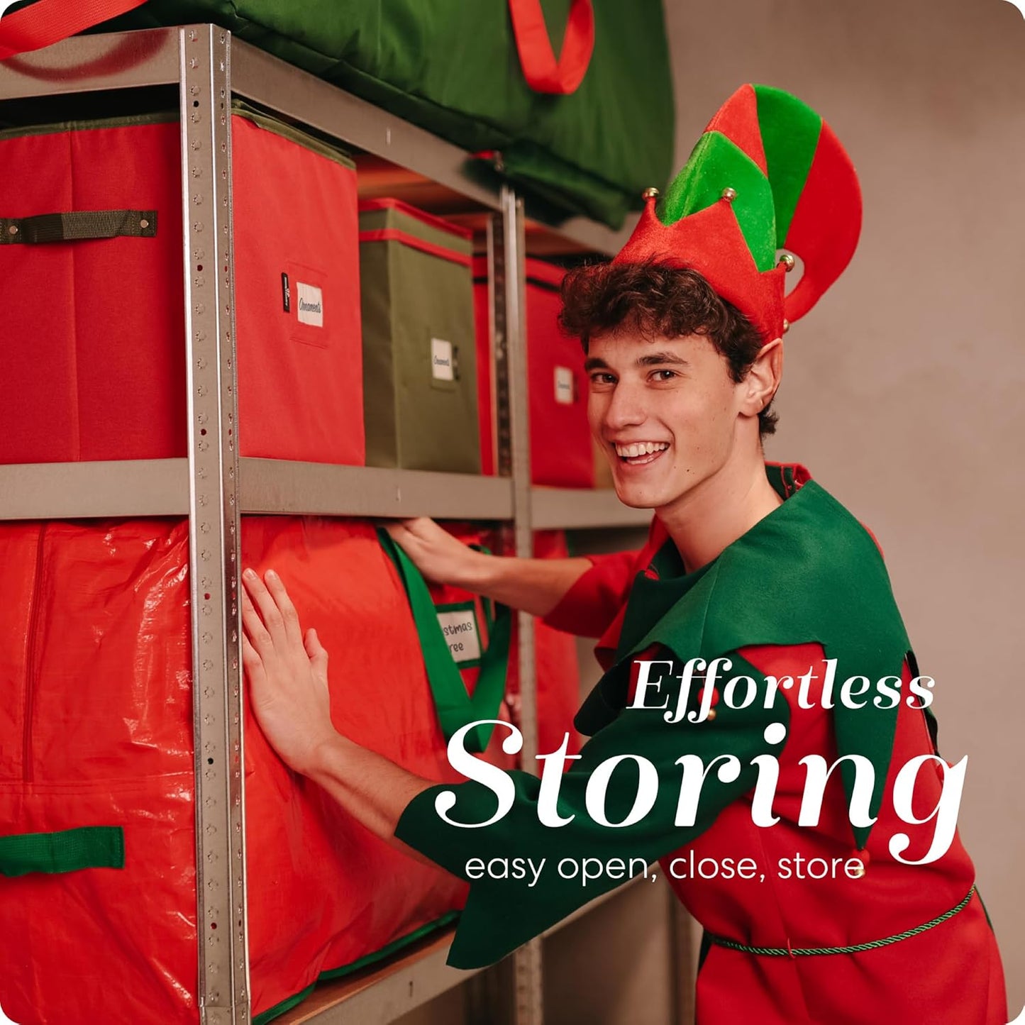 EverStore™ Sac de rangement pour sapin de Noël – spacieux, étanche et durable