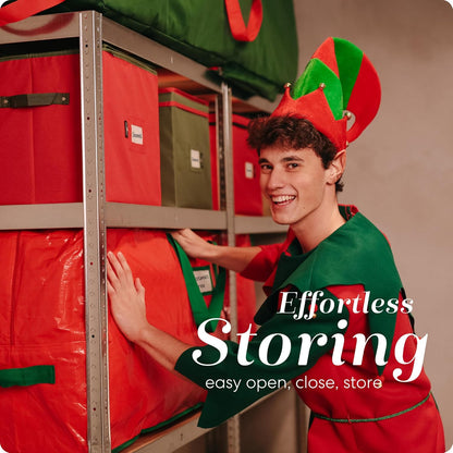 EverStore™ Sac de rangement pour sapin de Noël – spacieux, étanche et durable
