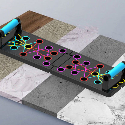 FitBoard™ Pro – Planche de Pompes Colorée et Pliable
