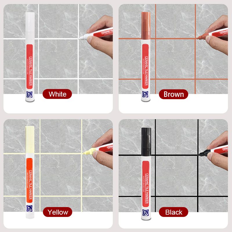 Groutella™ - Marqueur Rénovateur pour Joints de Carrelage