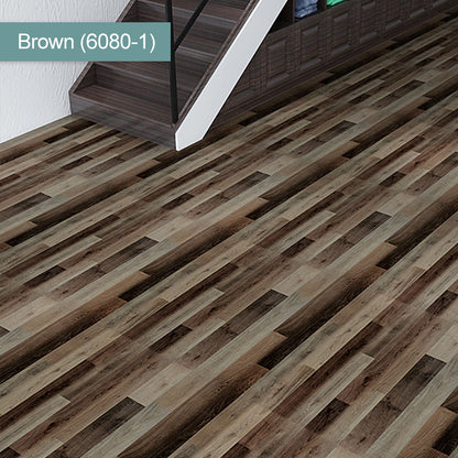 Woodélia™ Dalles Adhésives Effet Bois – Style Naturel et Pose Facile | 5 pièces