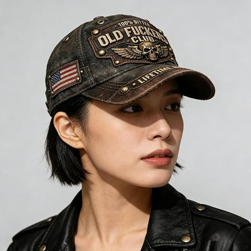 Gravaro™ Casquette vintage à message
